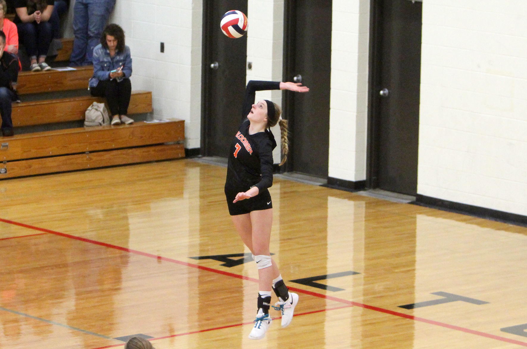 Bloomer volleyball vs Mosinee 10-27-18
